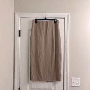 Zara Midi Sweater Skirt